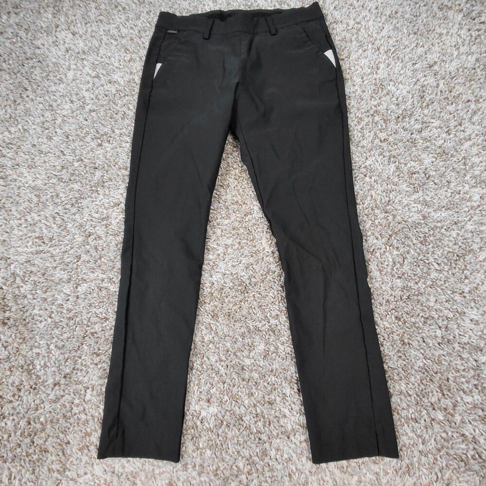 Kjus Pants Women's 38 M Black Golf Ikala 7/8 Treggings Ankle Slim Fit